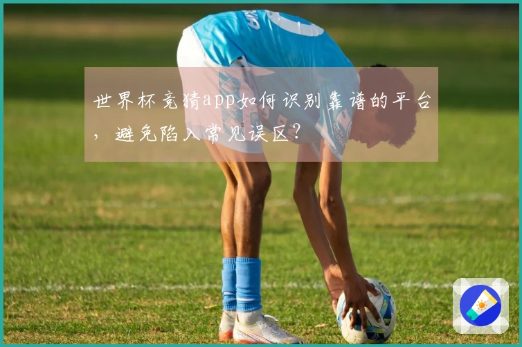 世界杯竞猜app如何识别靠谱的平台，避免陷入常见误区？